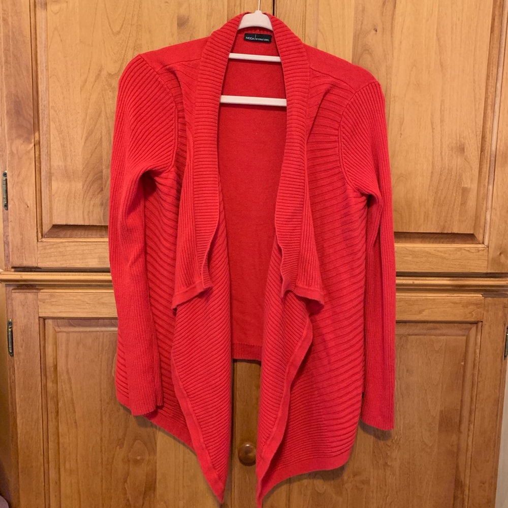 Victoria’s Secret Moda international red sweater